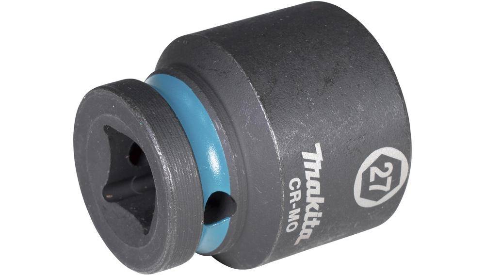 makita Steckschlssel E-16215 Impact Black 1/2Zoll Auen-4kt D.27mm kurz
