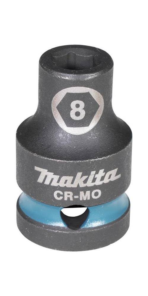 makita Steckschlssel E-16047 Impact Black 1/2Zoll Auen-4kt D.8mm kurz