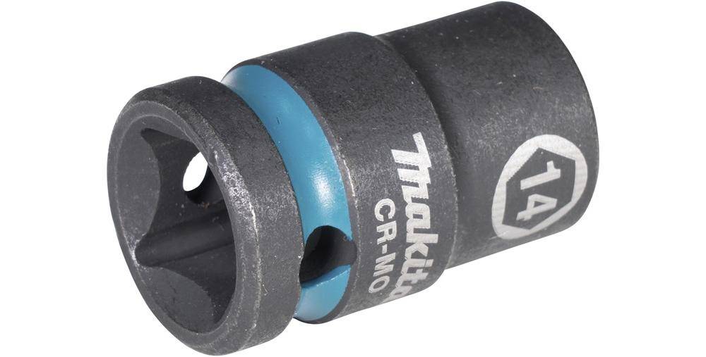 makita Steckschlssel E-16106 Impact Black 1/2Zoll Auen-4kt D.14mm kurz