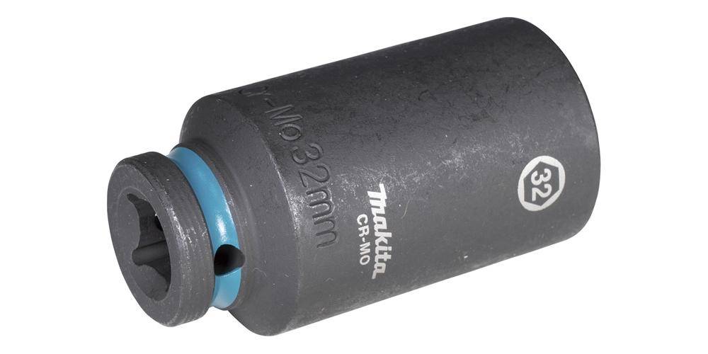 makita Steckschlssel E-16558 Impact Black 1/2Zoll Auen-4kt D.32mm lang
