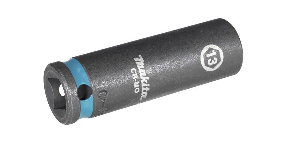 makita Steckschlssel E-16302 Impact Black 3/8Zoll Auen-4kt D.13mm lang
