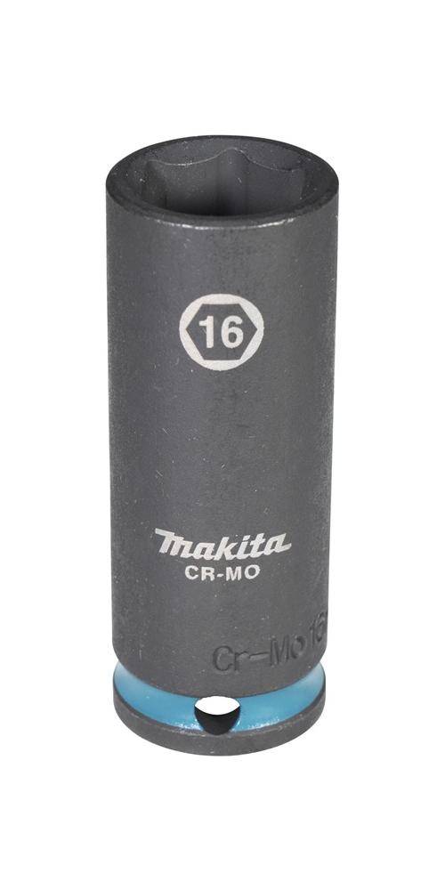 makita Steckschlssel E-16330 Impact Black 3/8Zoll Auen-4kt D.16mm lang
