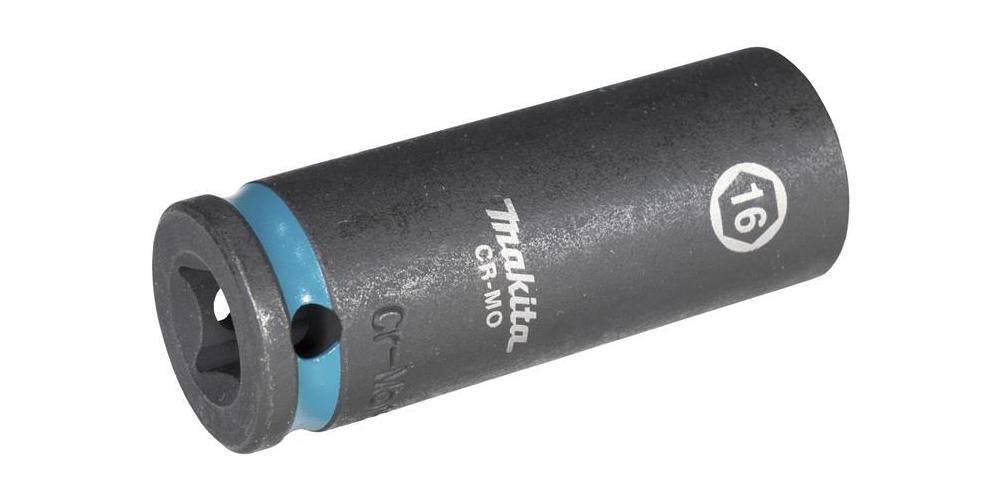 makita Steckschlssel E-16330 Impact Black 3/8Zoll Auen-4kt D.16mm lang