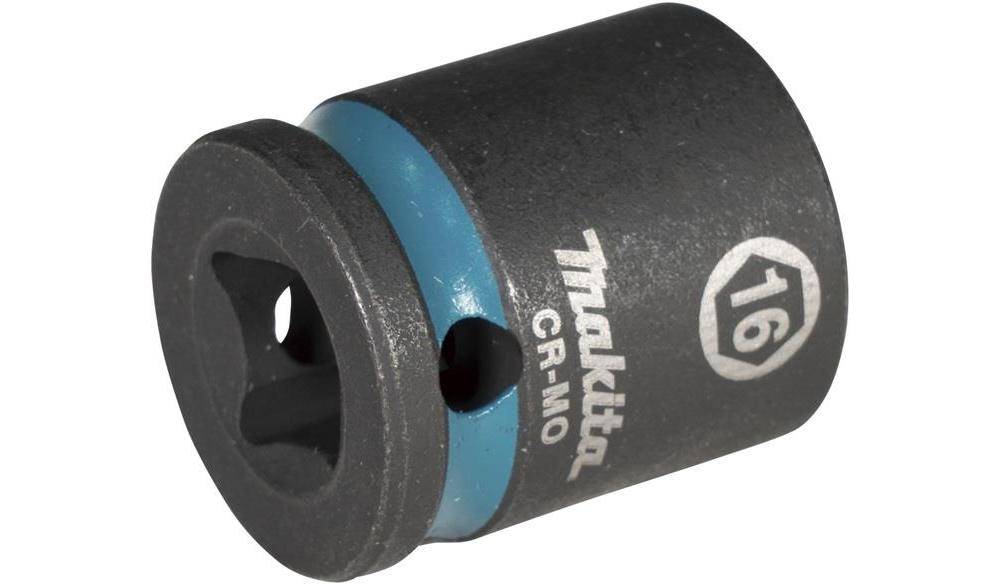 makita Steckschlssel E-15970 Impact Black 3/8Zoll Auen-4kt D.16mm kurz