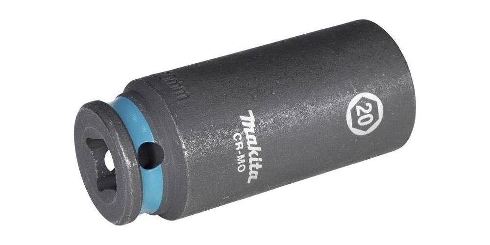makita Steckschlssel E-16374 Impact Black 3/8Zoll Auen-4kt D.20mm lang