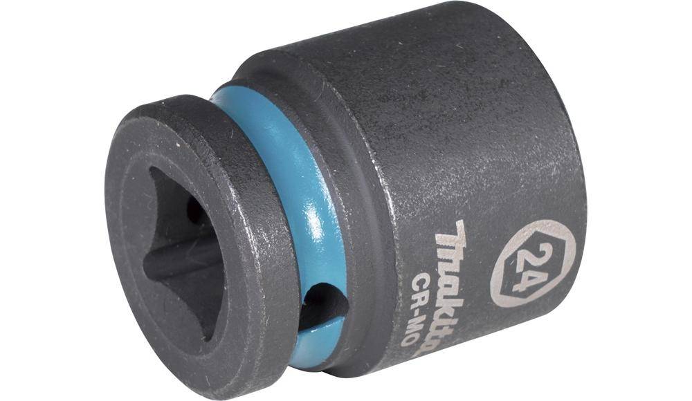 makita Steckschlssel E-16209 Impact Black 1/2Zoll Auen-4kt D.24mm kurz