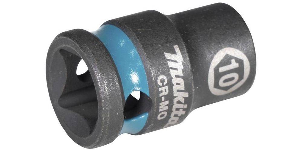 makita Steckschlssel E-15914 Impact Black 3/8Zoll Auen-4kt D.10mm kurz