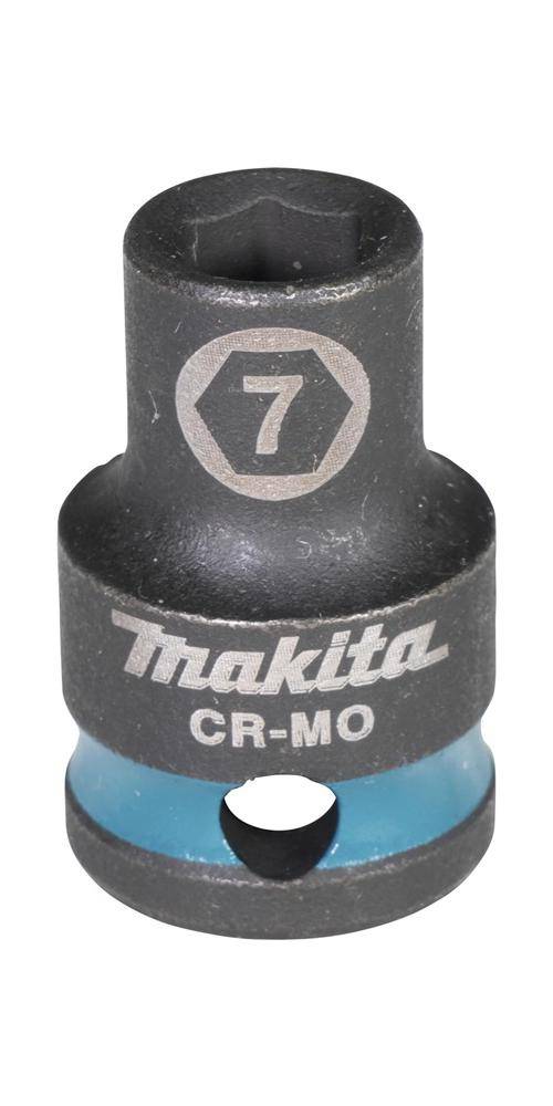 makita Steckschlssel E-15883 Impact Black 3/8Zoll Auen-4kt D.7mm kurz