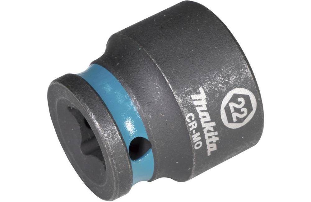 makita Steckschlssel E-16031 Impact Black 3/8Zoll Auen-4kt D.22mm kurz