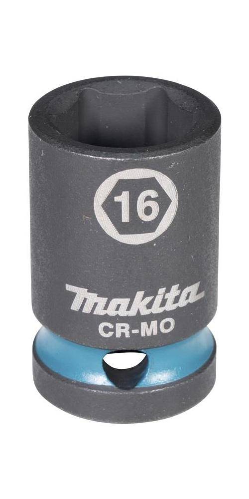 makita Steckschlssel E-16128 Impact Black 1/2Zoll Auen-4kt D.16mm kurz