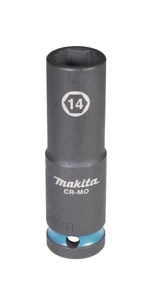 makita Steckschlssel E-16455 Impact Black 1/2Zoll Auen-4kt D.14mm lang