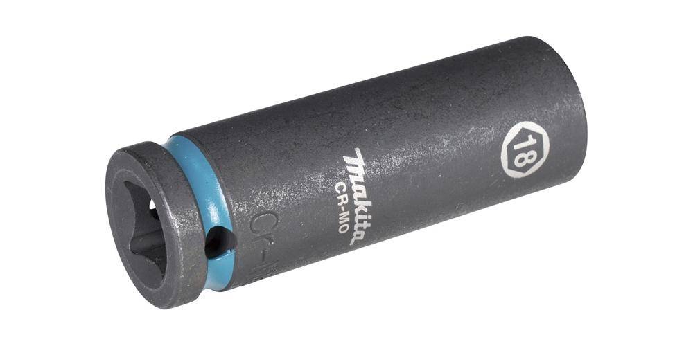makita Steckschlssel E-16483 Impact Black 1/2Zoll Auen-4kt D.18mm lang