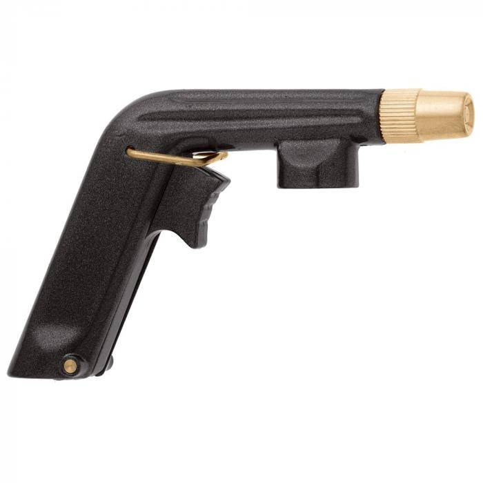 Pistolenspritzdüse - für Heiß- und Kaltwasser - Innengewinde G 3/4 - mit Schnellverschluss-Ventil mit Feststellbügel - Preis per Stück