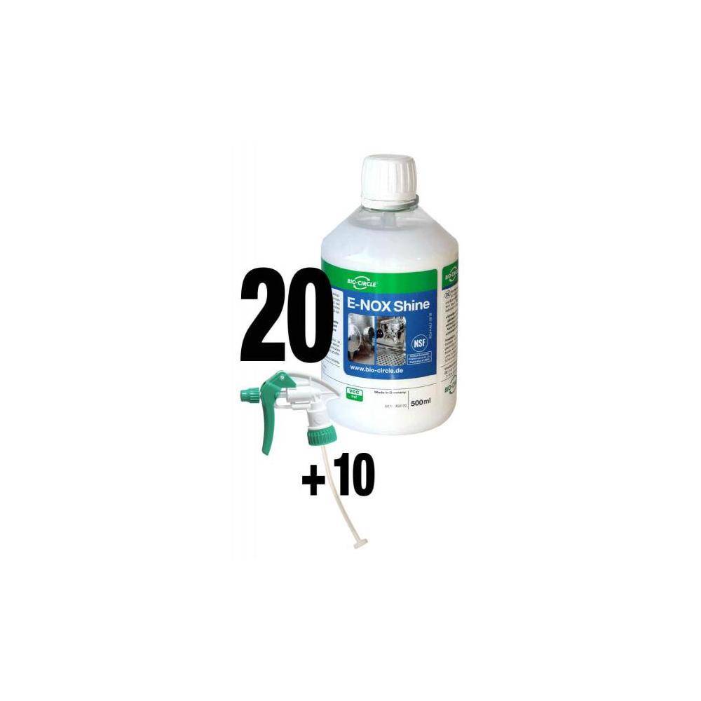 E-NOX Shine - Reiniger - manuelle Reinigung - 500 ml - VOC-frei - VE 20 Stück - Preis per VE