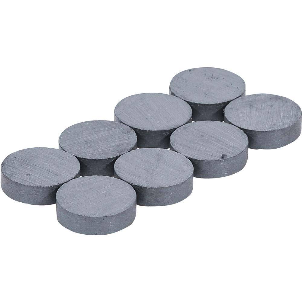 Magnet-Satz - Durchmesser 18 mm - Material Keramik - Inhalt 8-tlg.