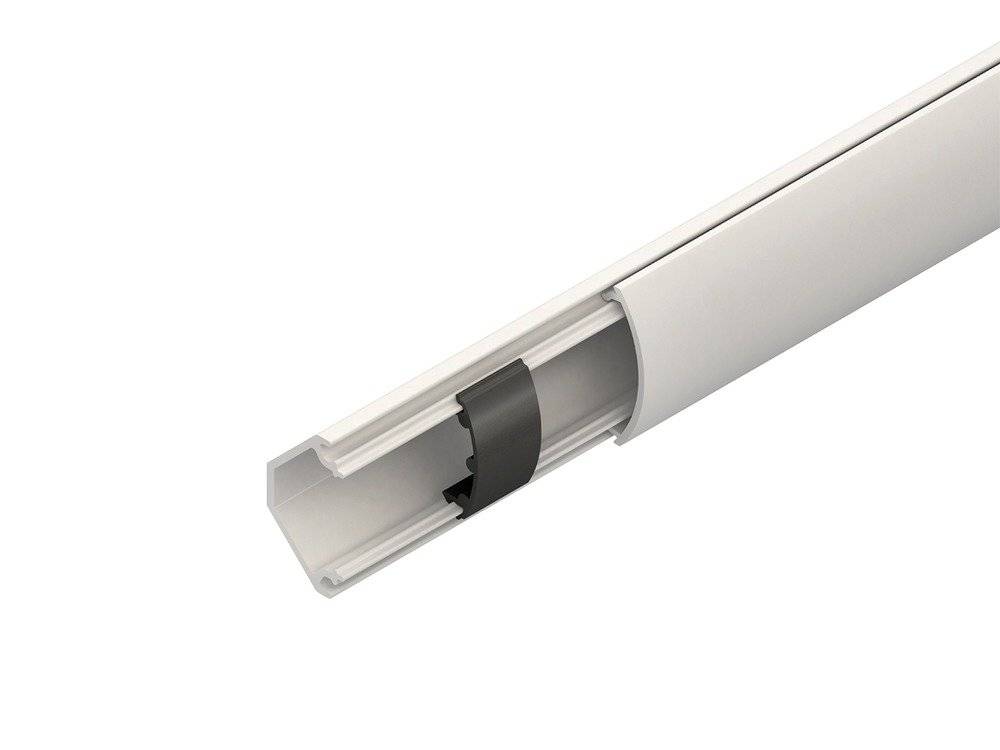 Kleinhuis Eckkanal 30x35mm Kst rws EDK35.3 L2000mm 360qmm RAL9010