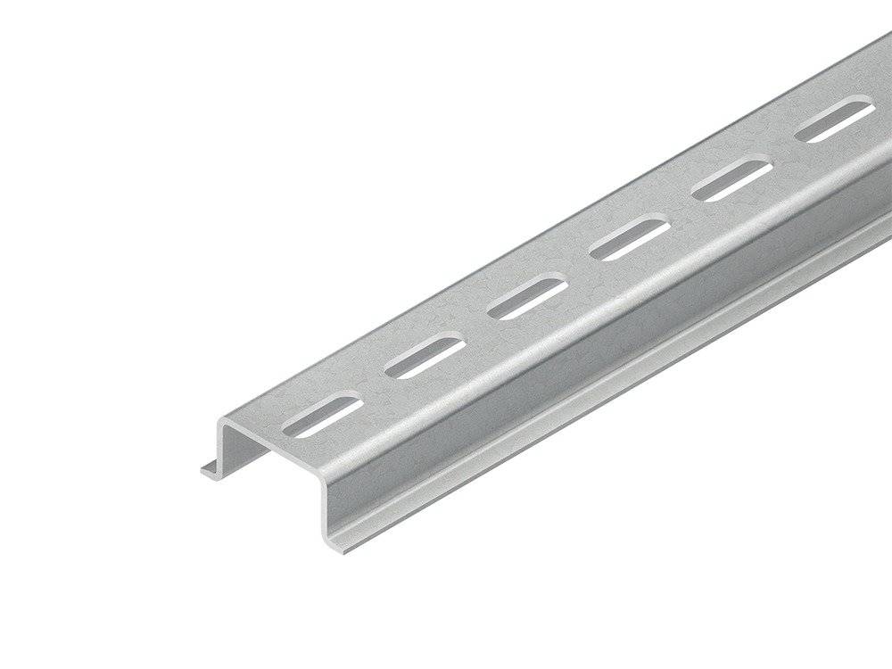 Niedax Hutprofilschiene ST vz 15x2000mm 2934/2 SL DIN_EN60715 Lochung