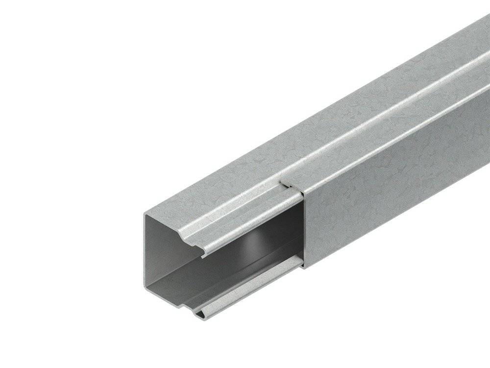 Niedax Leitungsführungskanal ST rws vz LLK 16.030 R 16x30x2000mm RAL9010 hfr