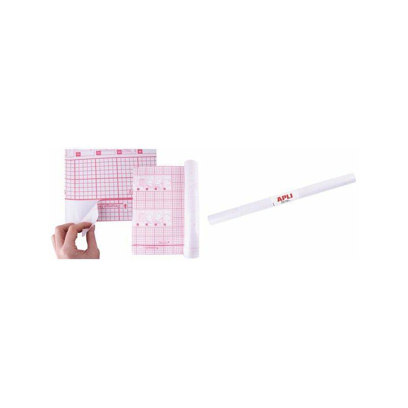 APLI Buchschutzfolie, selbstklebend, 500 mm x 3 m