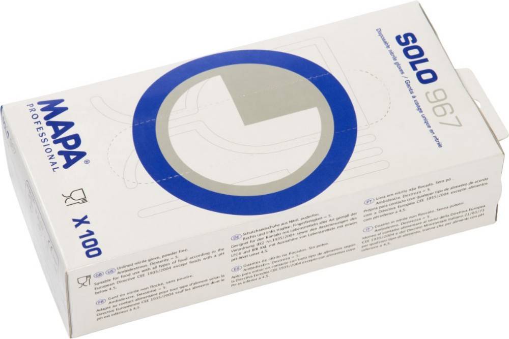 MAPA GmbH Einmalhandschuh Solo 967 7