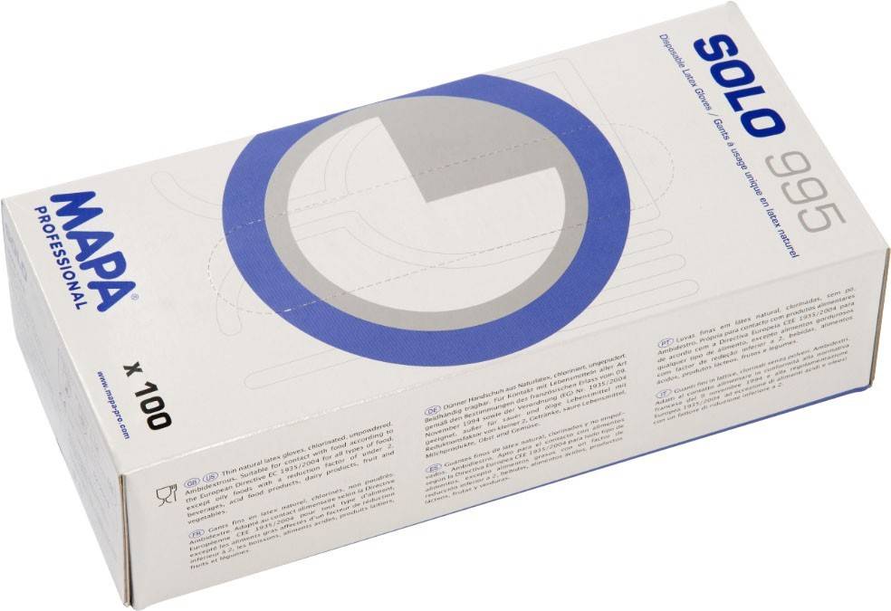 MAPA GmbH Einmalhandschuh Solo Plus 995 7