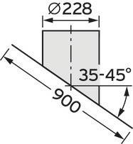 Vaillant Dachpfanne 35-45 Grad 0020130601