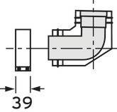 Vaillant Bogen 87 Grad 80/125mm 0020042756