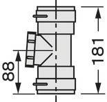Vaillant Revisionselement DN60 PP 0020095595