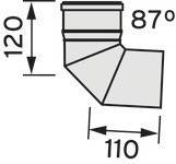 Vaillant Bogen 87 Grad 303263