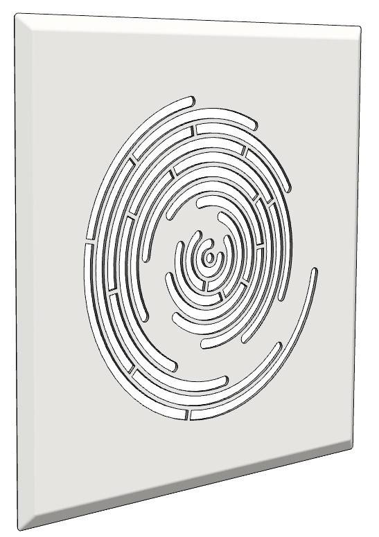 Glen Dimplex SEE Ventilgitter DVG QW Curves
