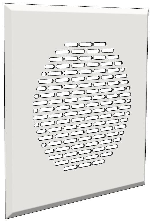 Glen Dimplex SEE Ventilgitter DVG QW Stripes