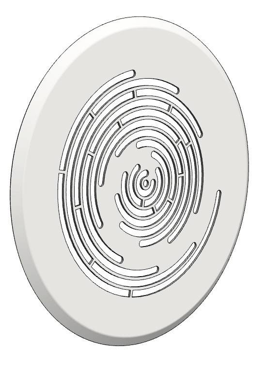 Glen Dimplex SEE Ventilgitter DVG RE Curves