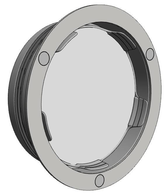 Glen Dimplex SEE Ventilstutzen DVS 125