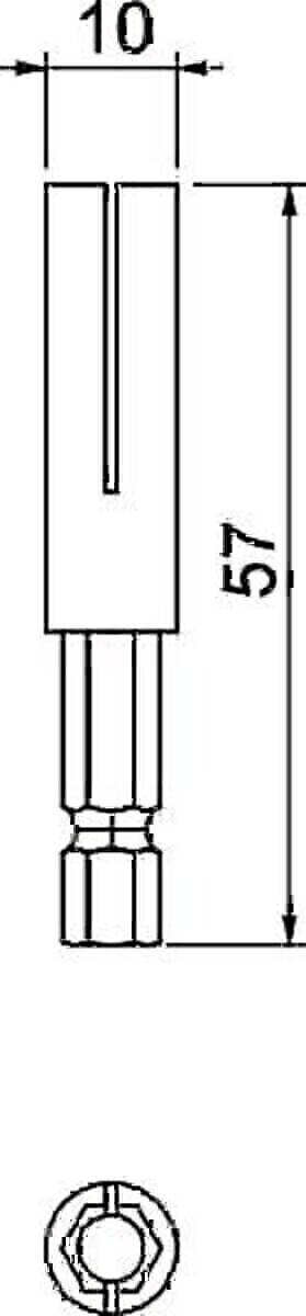 OBO Bettermann Vorspanner-Bit 927 BES VSW 25 A