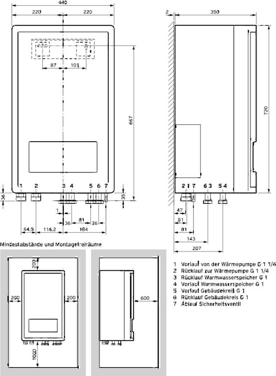 Vaillant Hydraulikstation VWZ VWZMEH97/6
