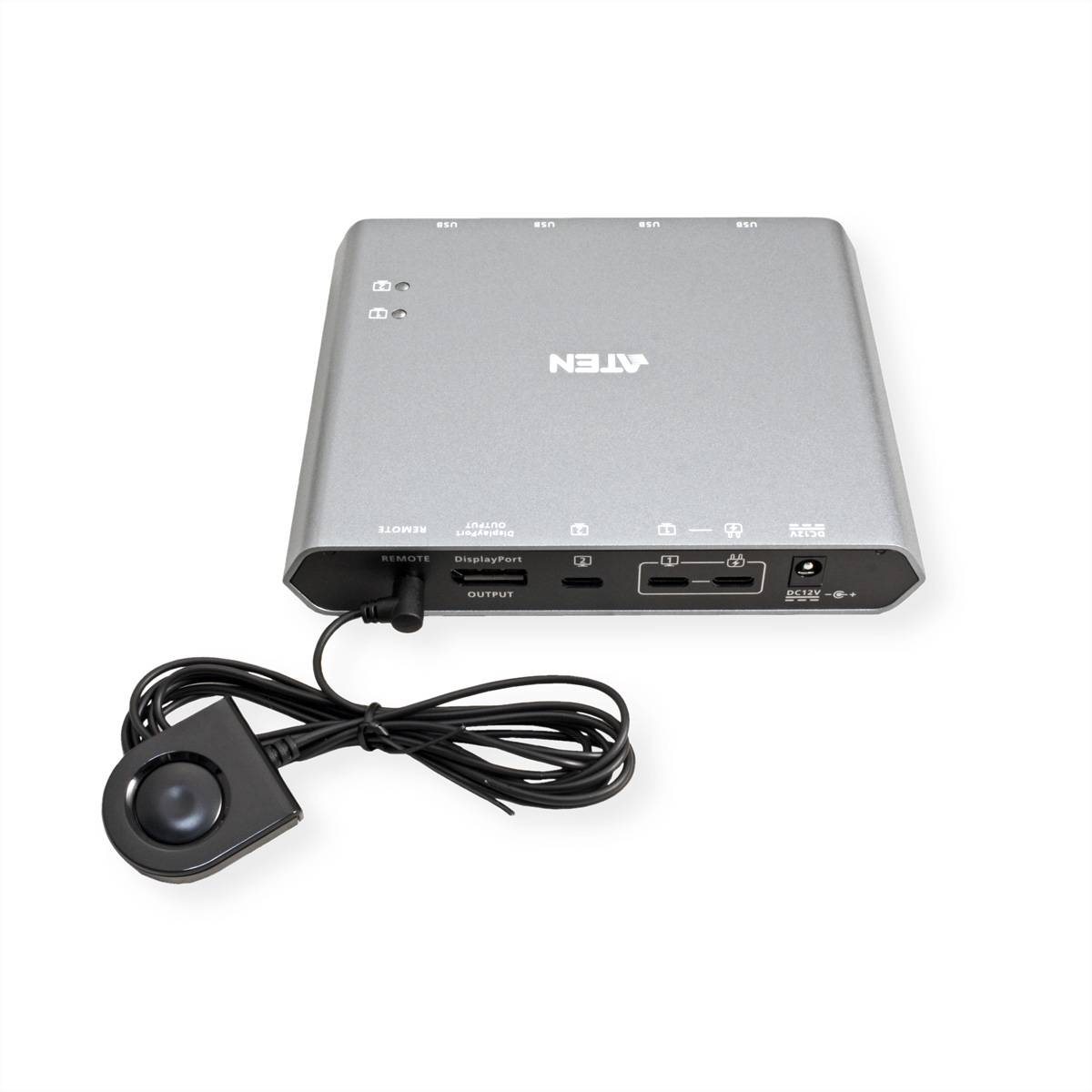 ATEN US3311 2-Port USB-C 4K DisplayPort KVM Dock