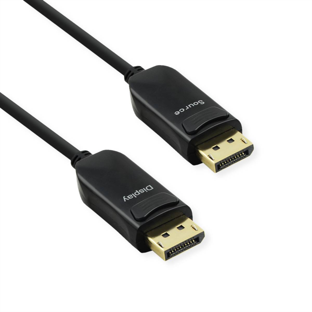 VALUE DisplayPort v1.4 Kabel (AOC), ST/ST, 15 m