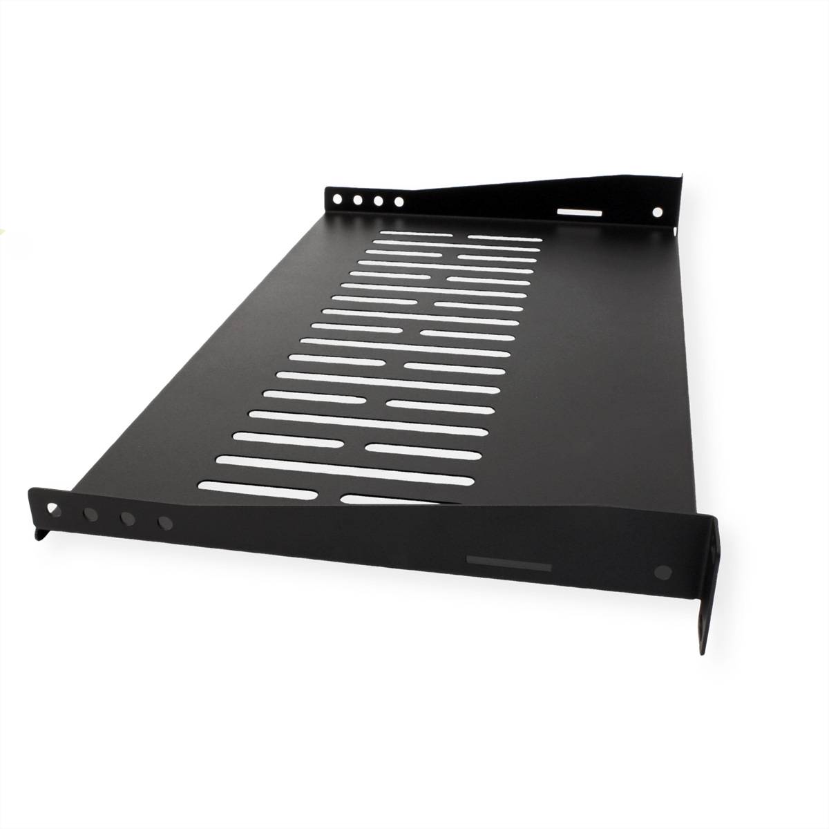VALUE 19-Zoll-Geräteträger, 485 x 250mm, max. 10kg, schwarz