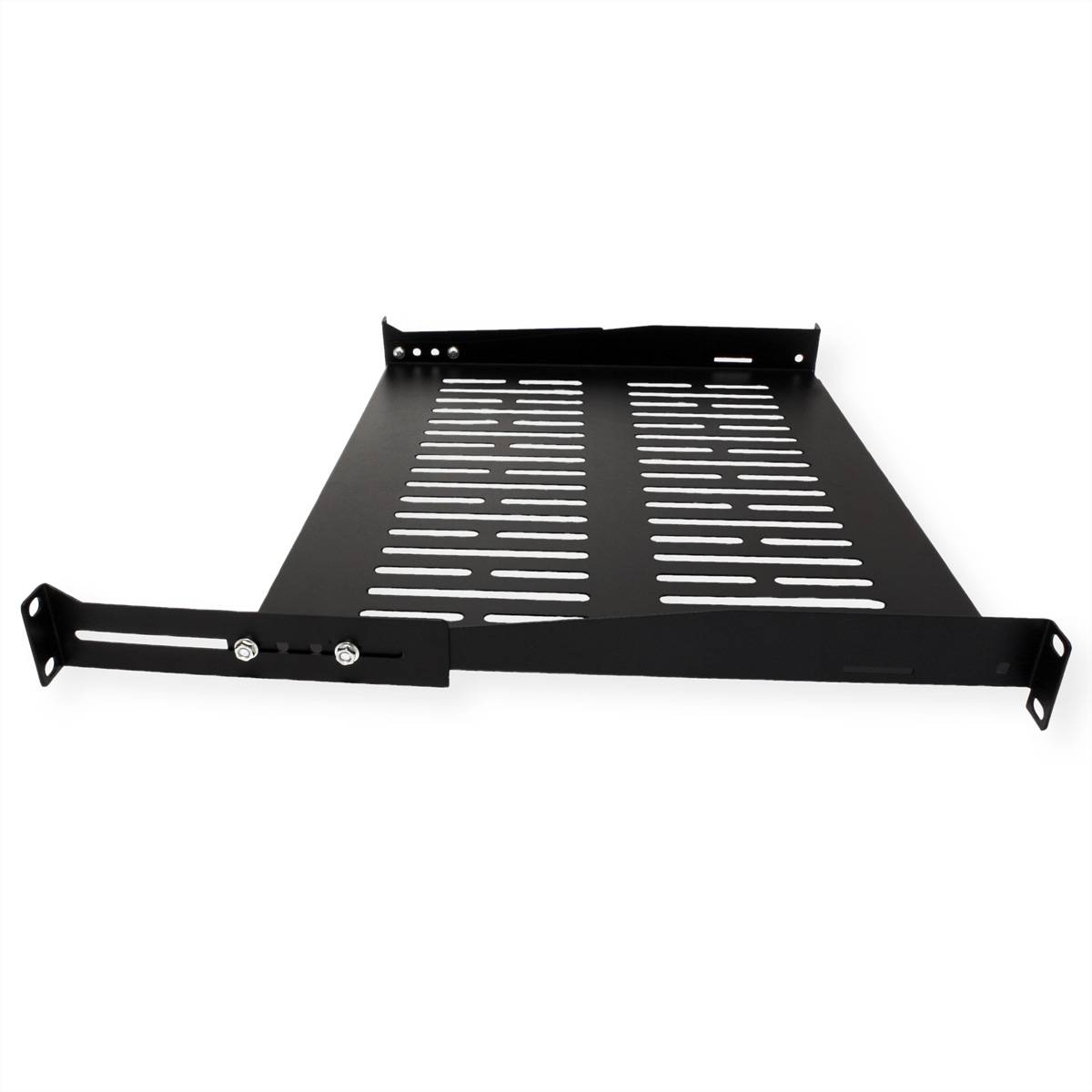 VALUE 19-Zoll-Geräteträger, 485 x 350mm, max. 25kg, schwarz