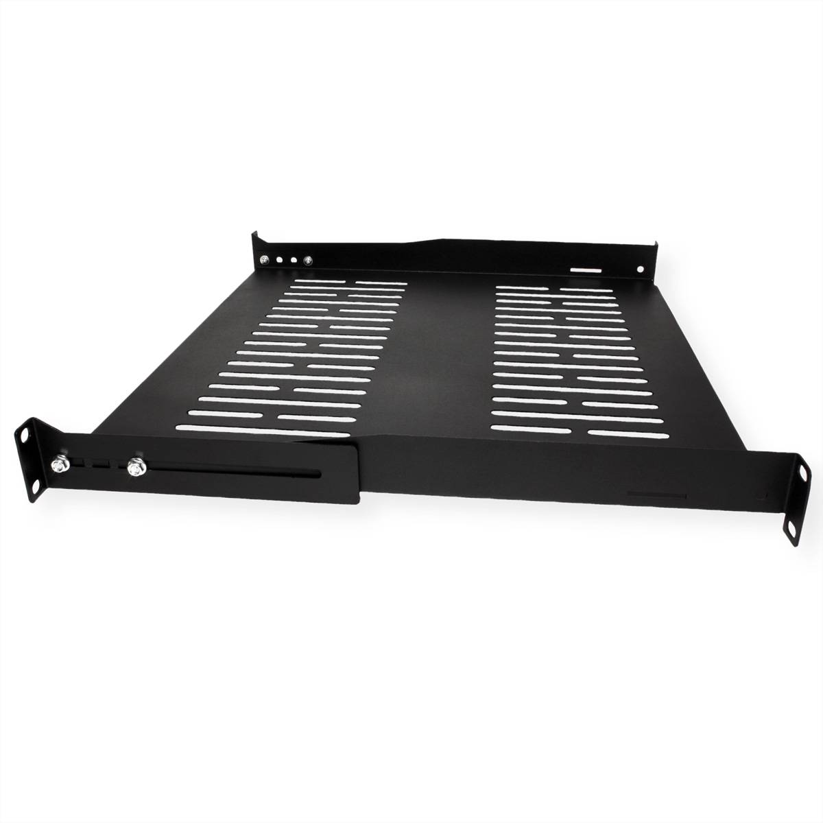 VALUE 19-Zoll-Geräteträger, 485 x 400mm, max. 25kg, schwarz