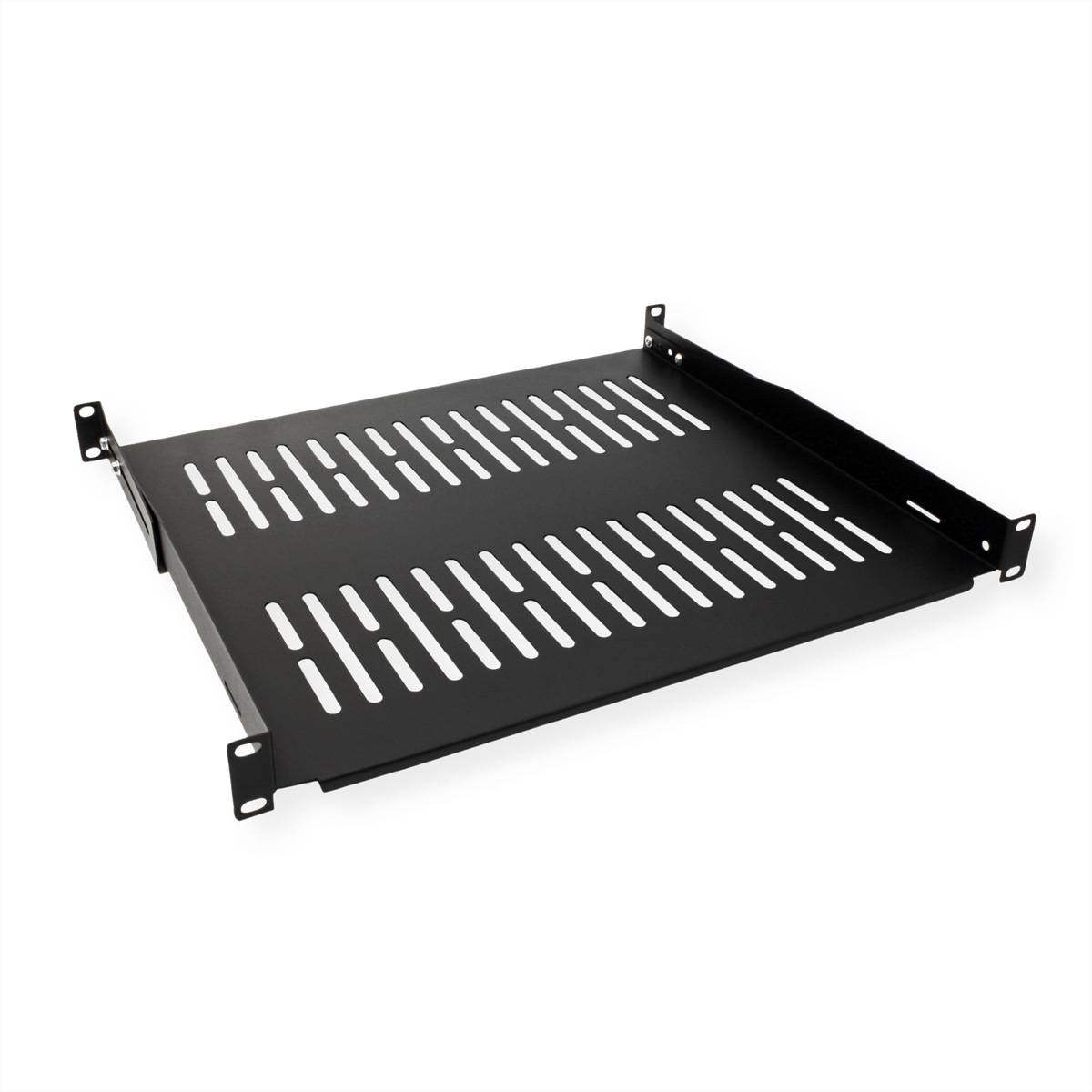 VALUE 19-Zoll-Geräteträger, 485 x 400mm, max. 25kg, schwarz