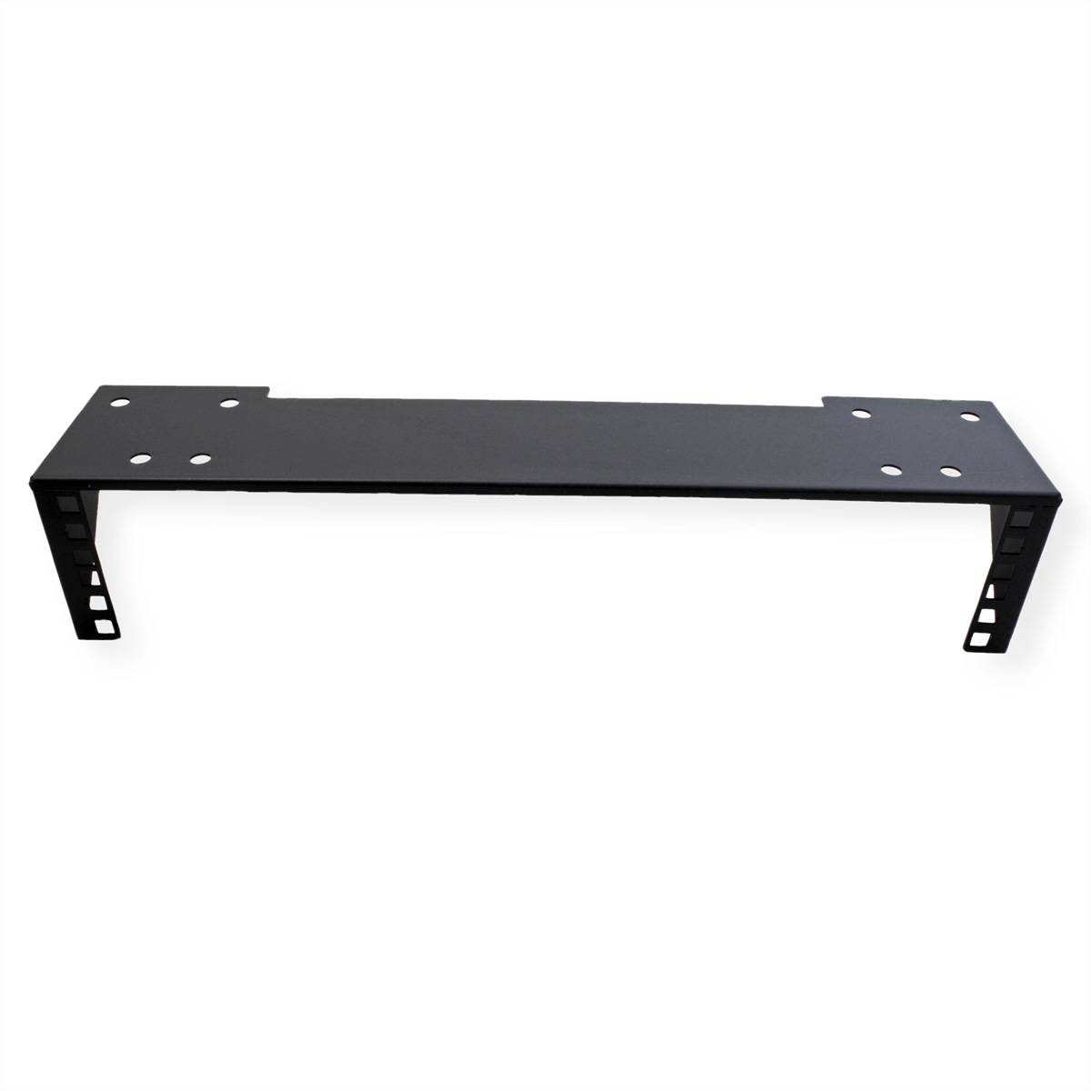 VALUE 19-Zoll-Wand-/Untertischhalterung, 2 HE, schwarz