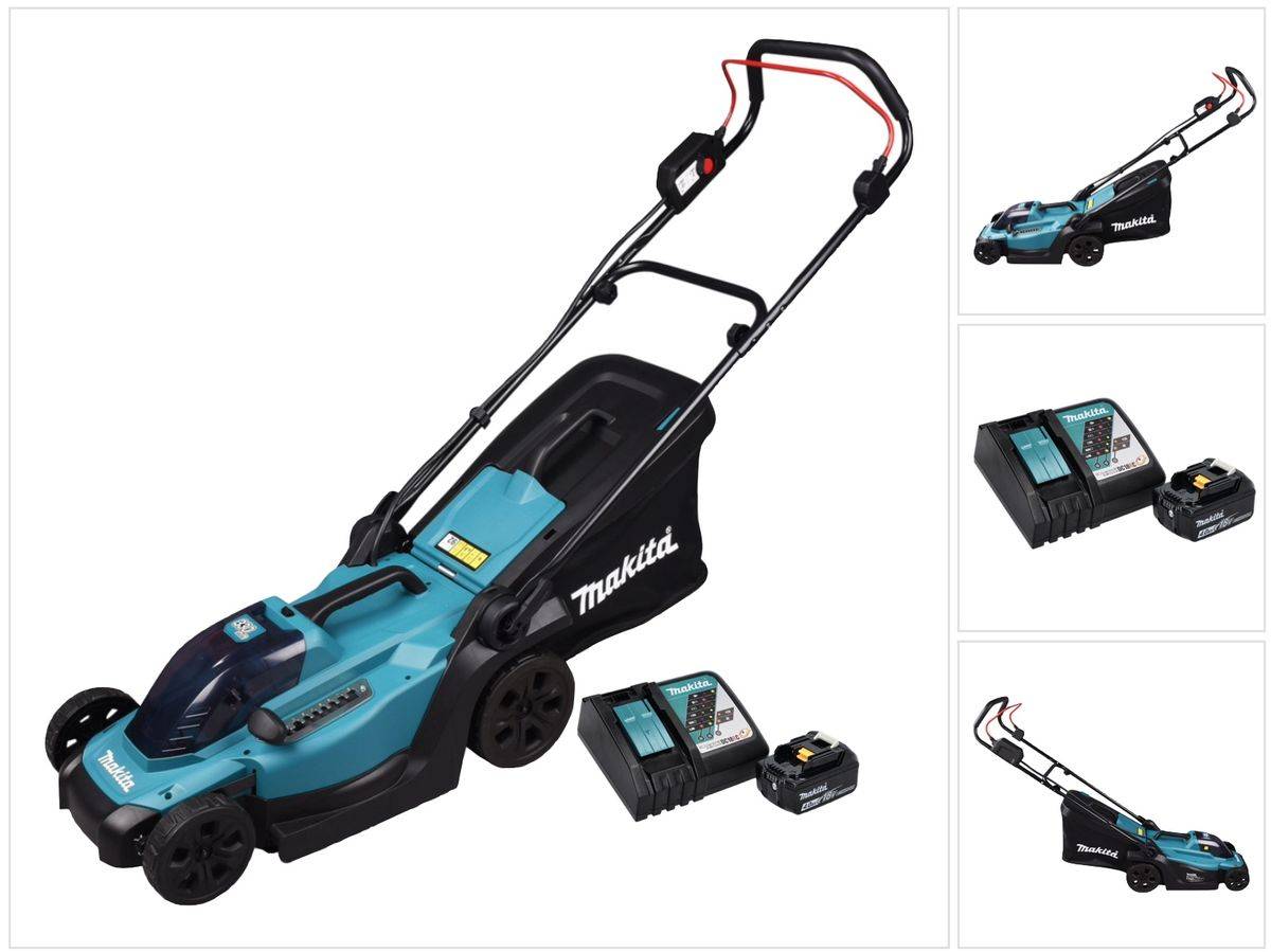 Makita DLM 330 RM Akku Rasenmäher 18 V 33 cm 30 l + 1x Akku 4,0 Ah + Ladegerät