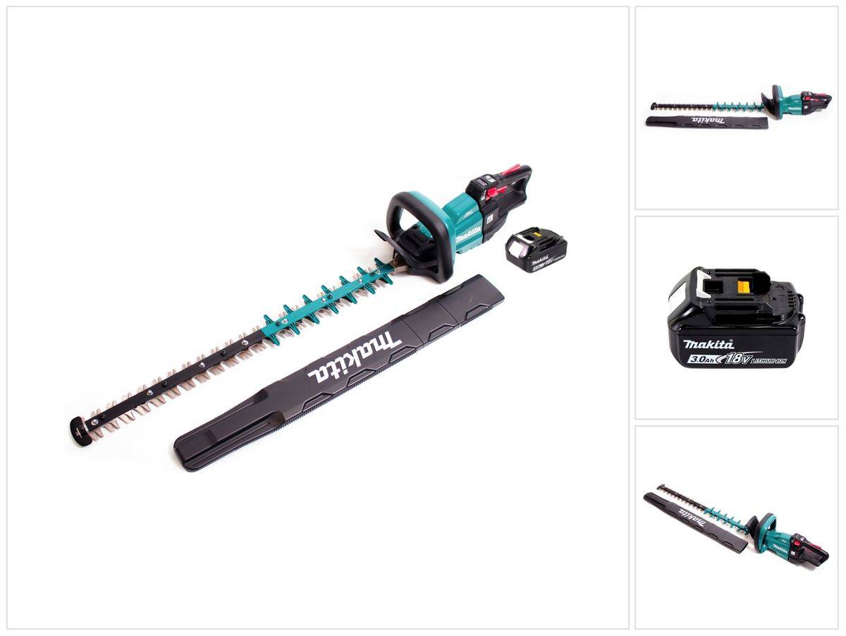 Makita DUH 751 F1 Akku Heckenschere 18V 75 cm Brushless + 1x Akku 3,0Ah - ohne Ladegerät