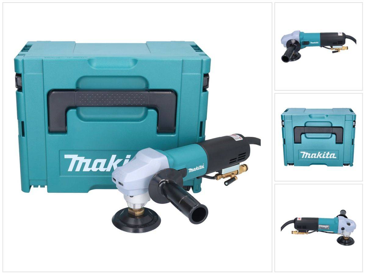 Makita PW 5000 CHJ Nass Steinpolierer 900 Watt 100 mm + Makpac - ohne Trenntrafo