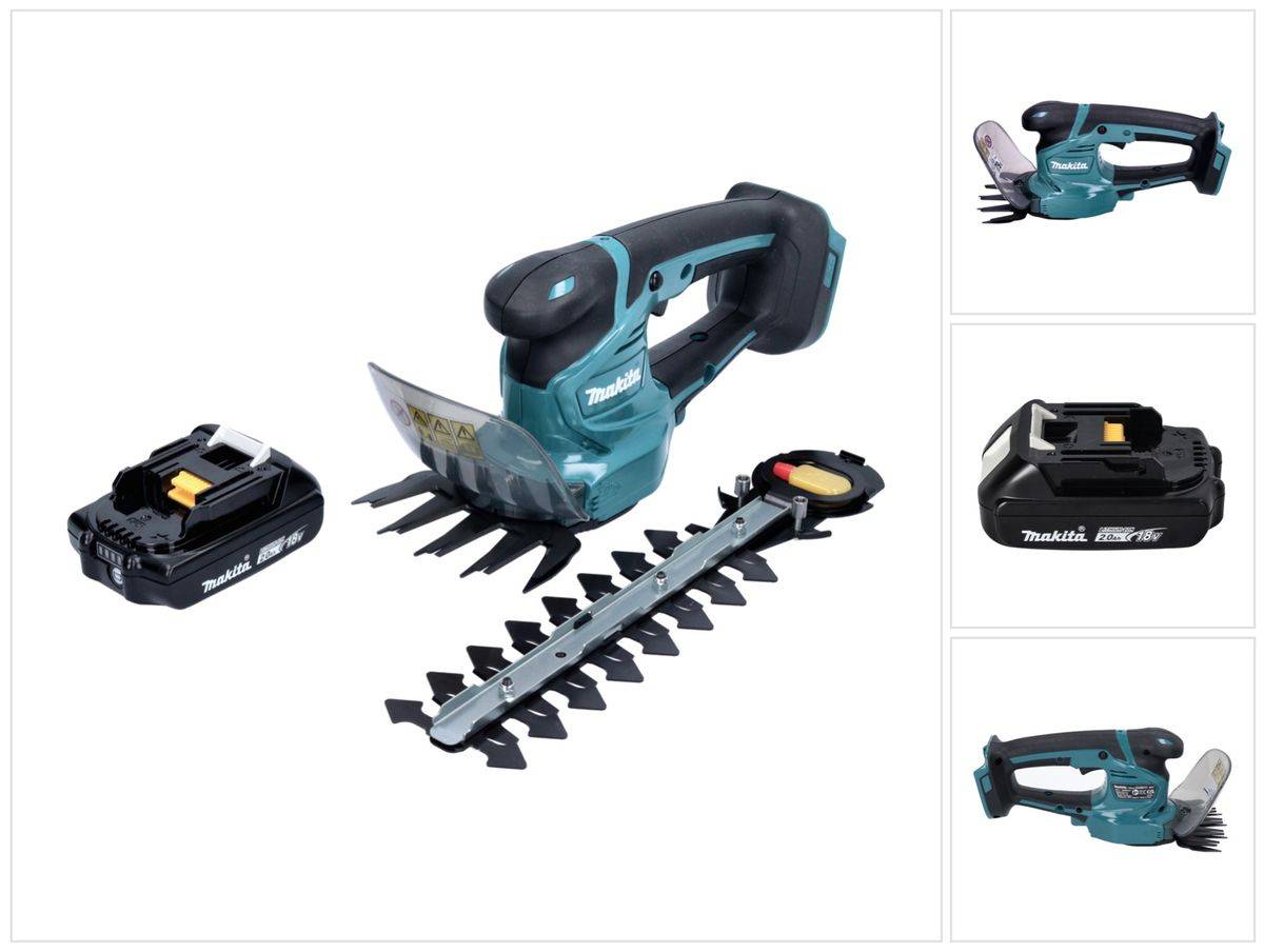 Makita DUM 111 A1X Akku Grasschere Strauchschere 18 V + 1x Akku 2,0 Ah - ohne Ladegerät