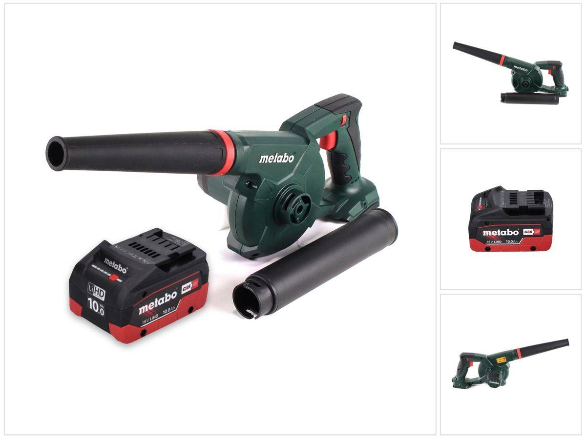 Metabo AG 18 Akku Gebläse 18 V + 1x Akku 10,0 Ah - ohne Ladegerät