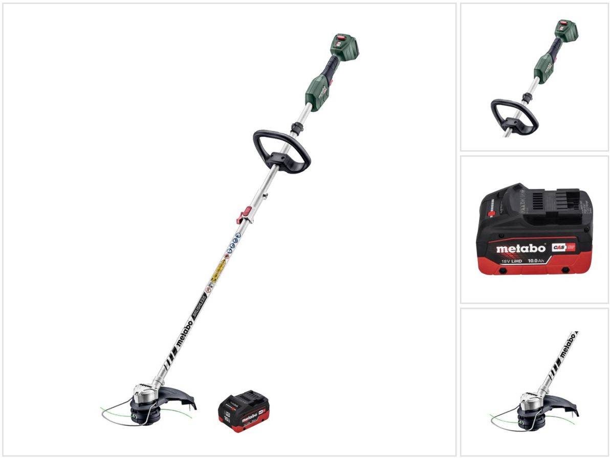 Metabo RTD 18 LTX BL 30 Akku Rasentrimmer 18 V 30 cm Brushless + 1x Akku 10,0 Ah - ohne Ladegerät