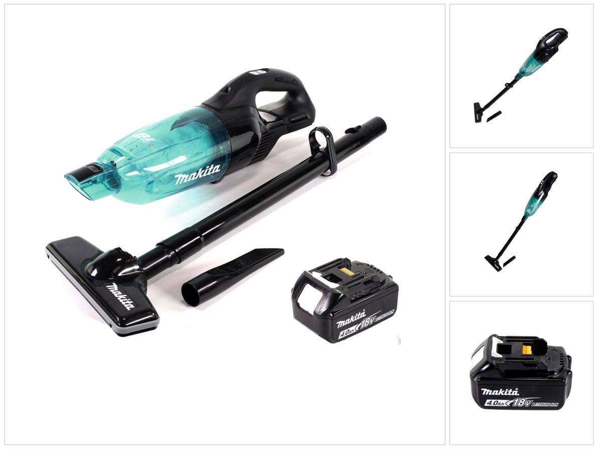 Makita DCL281 FM1B Akku Staubsauger 18V + 1x Akku 4,0Ah - ohne Ladegerät