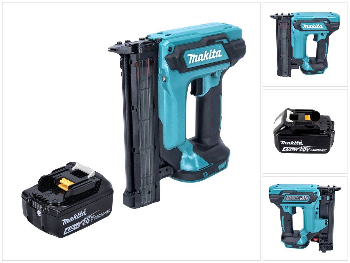 Makita DFN 350 M1 Akku Stauchkopfnagler 18 V 15 - 35 mm + 1x Akku 4,0 Ah - ohne Ladegerät